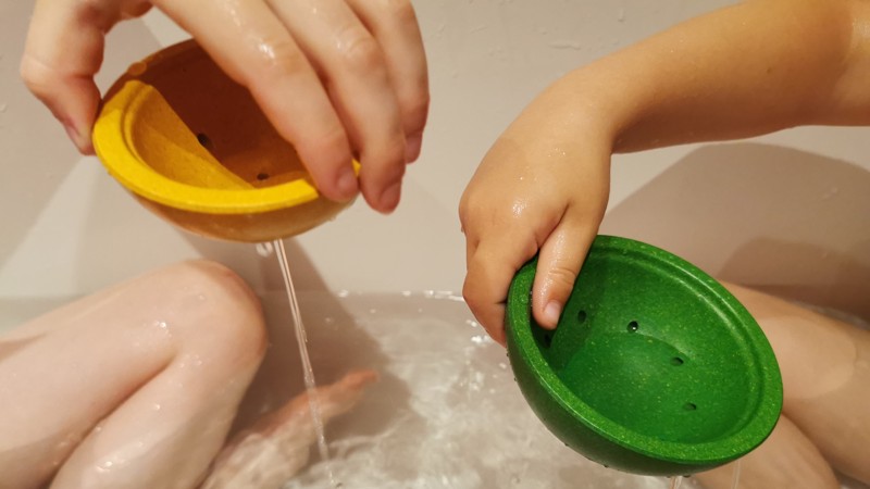 Dřevěn&eacute; hračky do vody